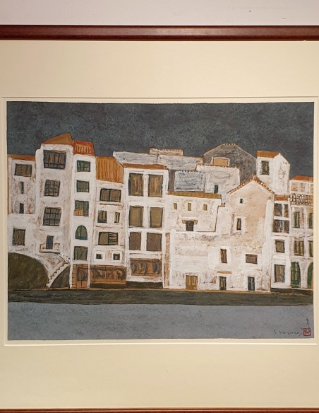 Casas Blancas. Cadaqués - Shigeyoshi Koyama - L'Arcada Galeria d'Art