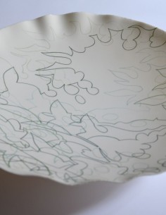 Plato Tempus Fugit 2 - Cristina Márquez - L'Arcada Galeria d'Art