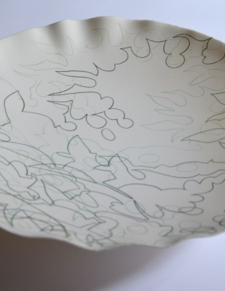 Plato Tempus Fugit 2 - Cristina Márquez - L'Arcada Galeria d'Art