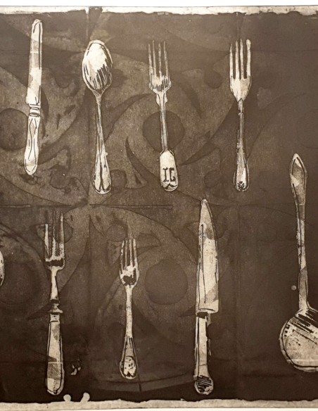 Cubiertos - Darío Aguilar - L'Arcada Galeria d'Art