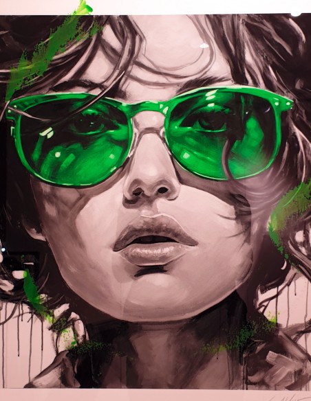 Green glasses - SAV 45 - L'Arcada Galeria d'Art