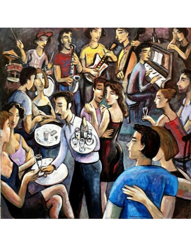 Jazz - Sempre festa - Ramón Moscardó - L'Arcada Galeria d'Art