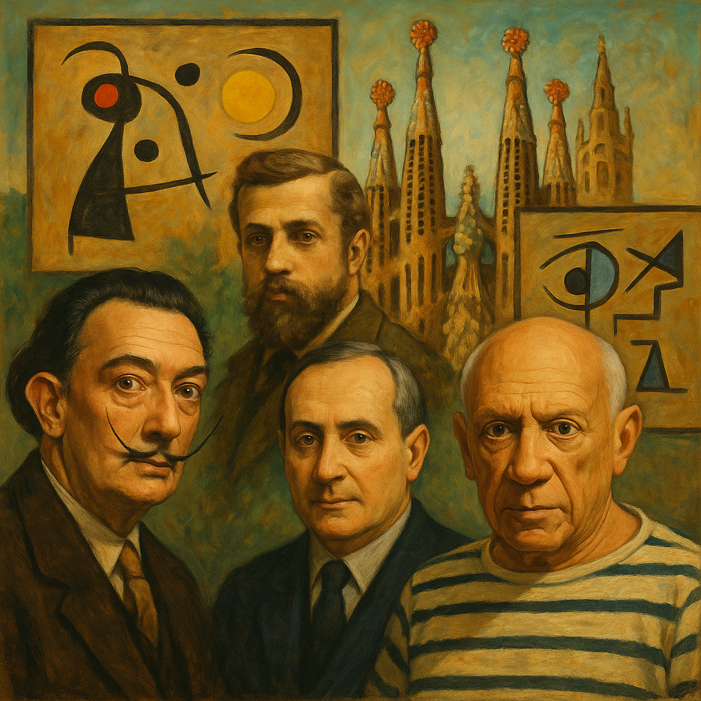 Artistas catalanes brillantes que transformaron el arte moderno