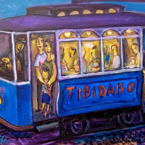 El nostre el Blau. Tibidabo. BCN