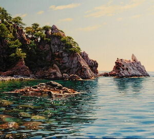 La cala S'Agulla. Blanes -Josep Maria Solà