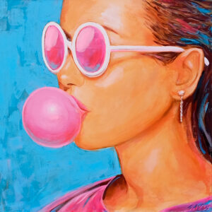 Bubble girl