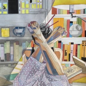 Serie "Librería III"